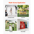 Adjustable Backdrop Stand Kit 6.5x10FT Photo Background Support Frame