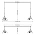 Adjustable Backdrop Stand Kit 6.5x10FT Photo Background Support Frame