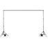 Adjustable Backdrop Stand Kit 6.5x10FT Photo Background Support Frame