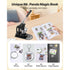 58mm Button Maker Machine with 500pcs Parts DIY Badge Pin Press Kit