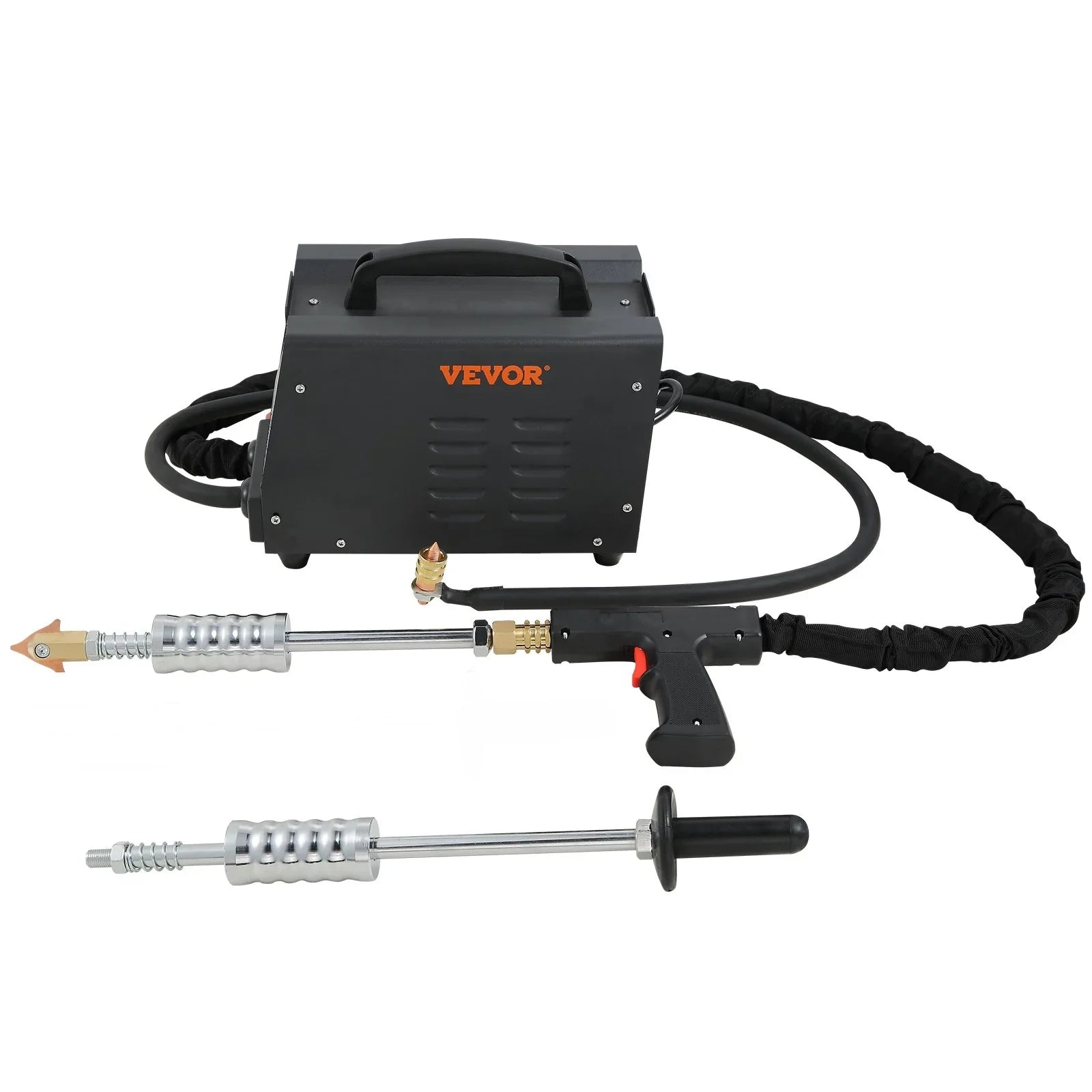 Stud Welder Dent Repair Kit, Spot Welding Machine with Slide Hammer Dent Puller, Professional Dent Removal Kit for Auto Body Dent Repair