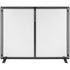 Fireplace Screen with Door Iron Mesh Spark Guard 990x780mm Fire Fence