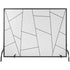 906mm Fireplace Screen Iron Mesh Spark Guard Freestanding Fire Fence
