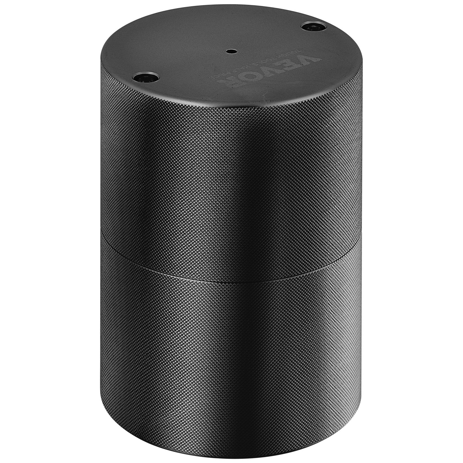 Ice Ball Press, 6cm Ice Ball Maker, Aircraft Al Alloy Ice Ball Press Kit for 60mm Ice Sphere, Ice Press with Tong and Drip Tray, for Whiskey, Cocktail, Bourbon, Scot on Party & Holiday, Black