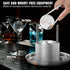 Ice Ball Press Kit 2.4in Aluminum Ice Sphere Maker for Whiskey Cocktails