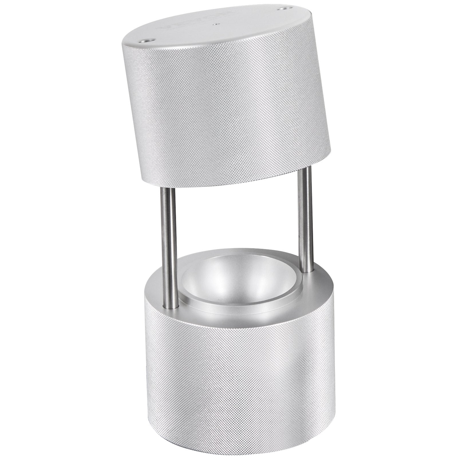 Ice Ball Press Kit, Aircraft Al Alloy Ice Press with Ice Block Mold, Large Mat, Tong, Drip Tray, One Glass, Round Ice Ball Maker 2.4