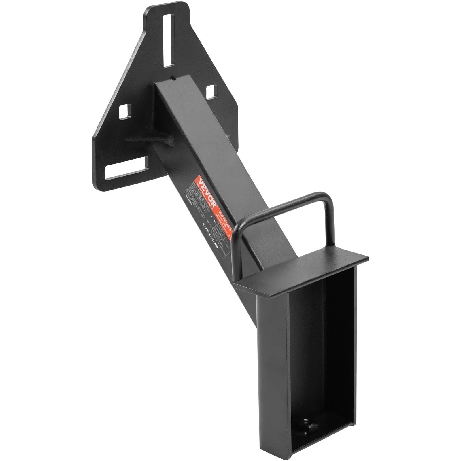 Spare Tire Carrier, Trailer Spare Tire Mount, 160 lbs Capacity, Utility Trailer Accessories Fits Most 4 & 5 & 6 & 8 Lugs Wheels on 4