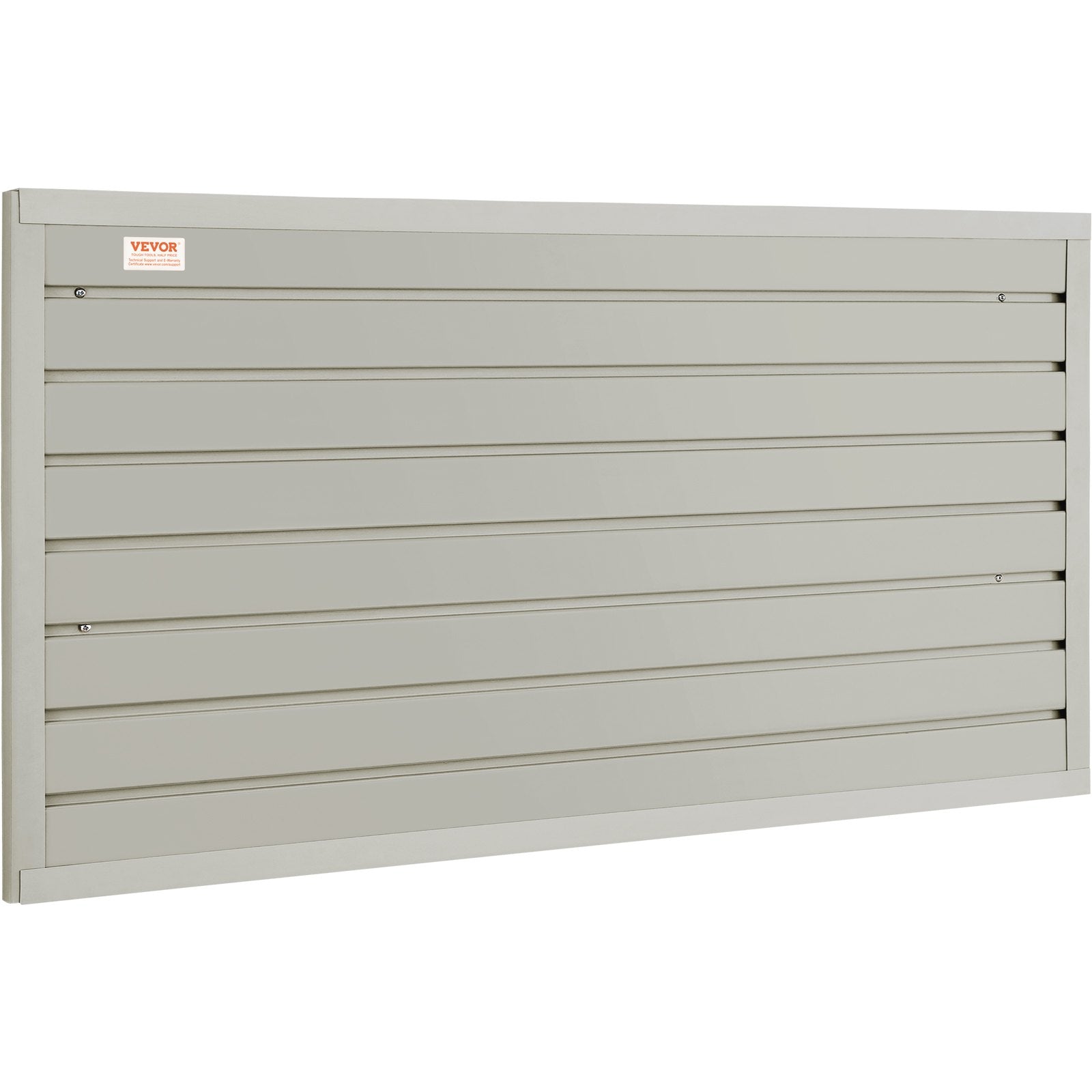 VEVOR Slatwall Panels, 121.9 x 30.48 cm Gray Garage Wall Panels (Set of 2 Panels), Heavy Duty Garage Wall Organizer Panels Display Perfect for Retail Store, Garage Wall, and Craft Storage Organization