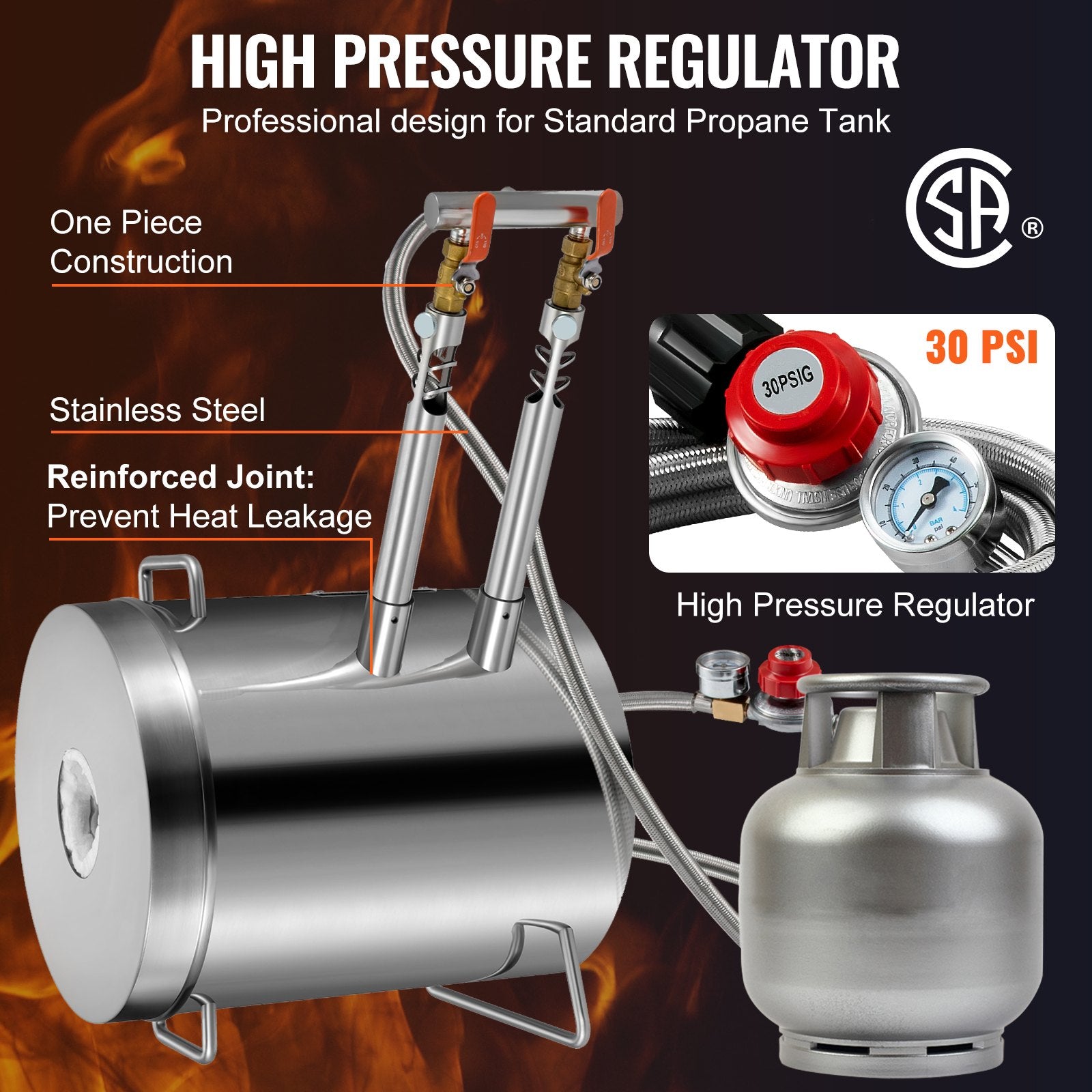 12KG Propane Smelting Furnace Kit Melting Furnace Double Burners 2700℉