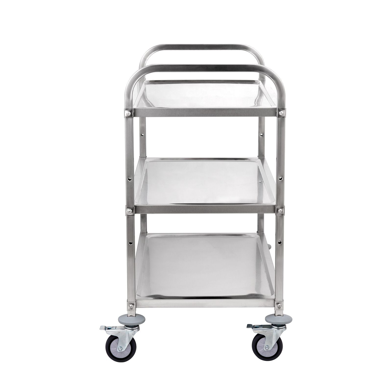 3-Tier Utility Cart Rolling Cart on Wheels 37.5