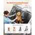 127 cm Dog Grooming Bath Tub Stainless Steel w Stairs Water Filter