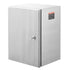 Steel Electrical Box, 40x30x15 cm, 304 Stainless Steel Electrical Enclosure Box, Wall-Mounted Outdoor Electrical Electronic Equipment Enclosure with Mounting Plate Hinges Lock, IP66 Waterproof