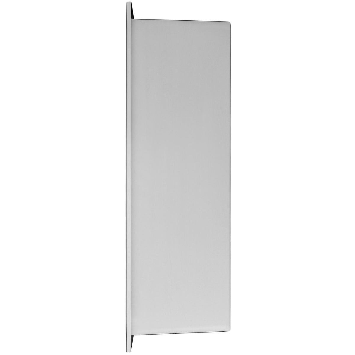 33x33cm Stainless Steel Shower Niche Recessed Double Shelf Waterproof Silver