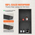 33x63cm Stainless Steel Shower Niche Recessed Double Shelf Waterproof