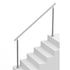 180cm Stainless Steel Outdoor Stair Handrail, Double-Column, Adjustable Angle