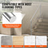 70.9" Outdoor Stair Handrail Stainless Steel 2 Crossbar Adjustable Railing