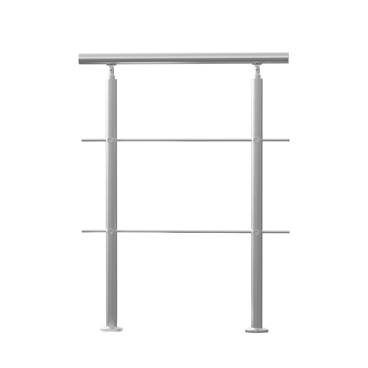 31.5in Stainless Steel Outdoor Stair Handrail 220lbs Capacity Safety Railing