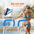 32x23in Stainless Steel Pool Handrail 220lbs Capacity Swimming Pool Safety Rail