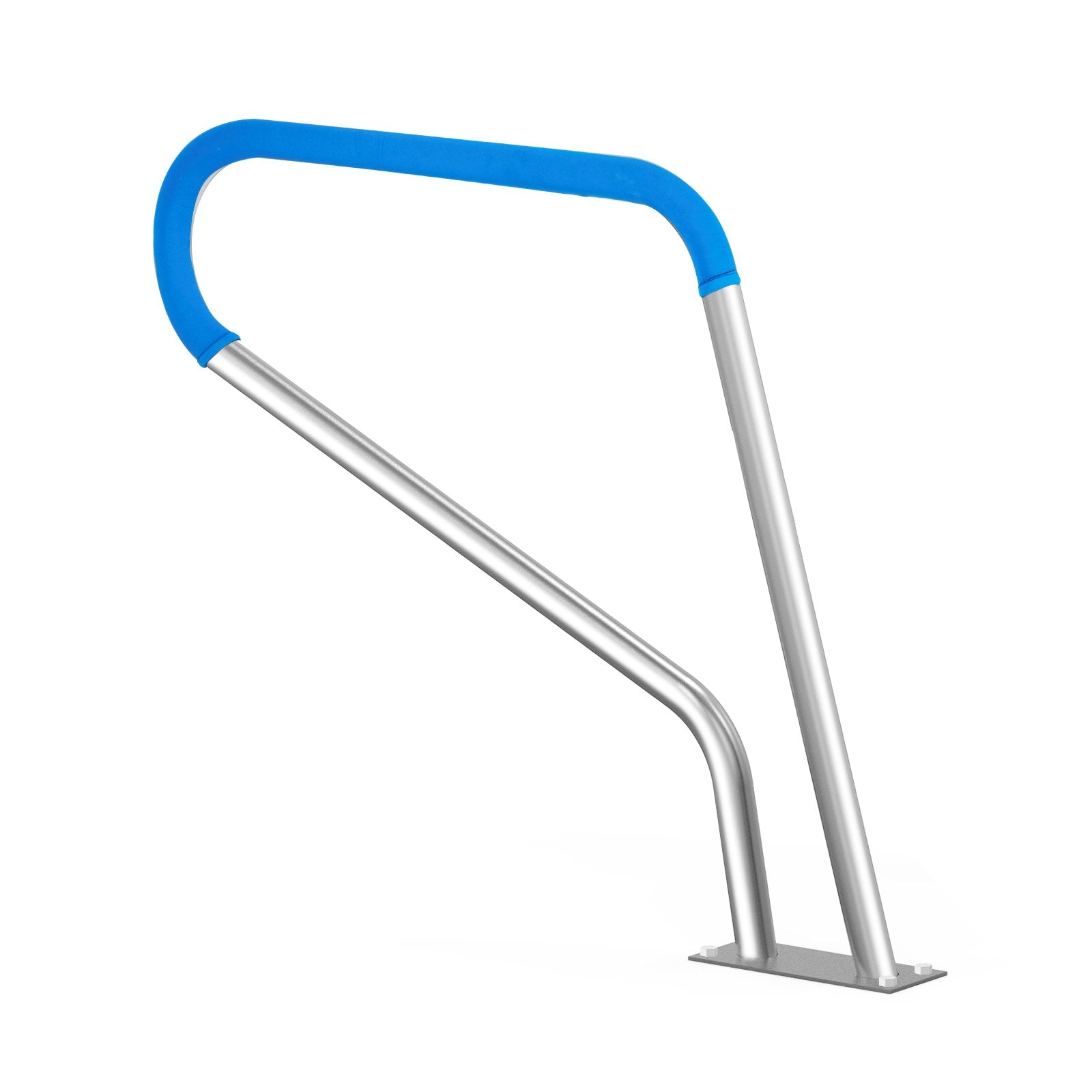 VEVOR Pool Handrail 39 x 32 inch Stainless Steel with Base Plate for Spas