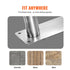 Pool Handrail 55 x 32 inch Stainless Steel with Base Plate for Spas