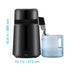 Water Distiller, 4L 1.05 Gallon Pure Water Purifier Filter For Home Countertop, 750W Distilled Water Maker, Stainless Steel Interior Distiller Water Making Machine to Make Clean Water, Black