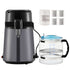 Water Distiller, 4L 1.05 Gallon Pure Water Purifier Filter For Home Countertop, 750W Distilled Water Maker, Stainless Steel Interior Distiller Water Making Machine to Make Clean Water, Gray