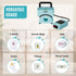 VEVOR Hat Press Machine Mini Hat Heat Press for Caps 5.9x3.15 inch Plate Green