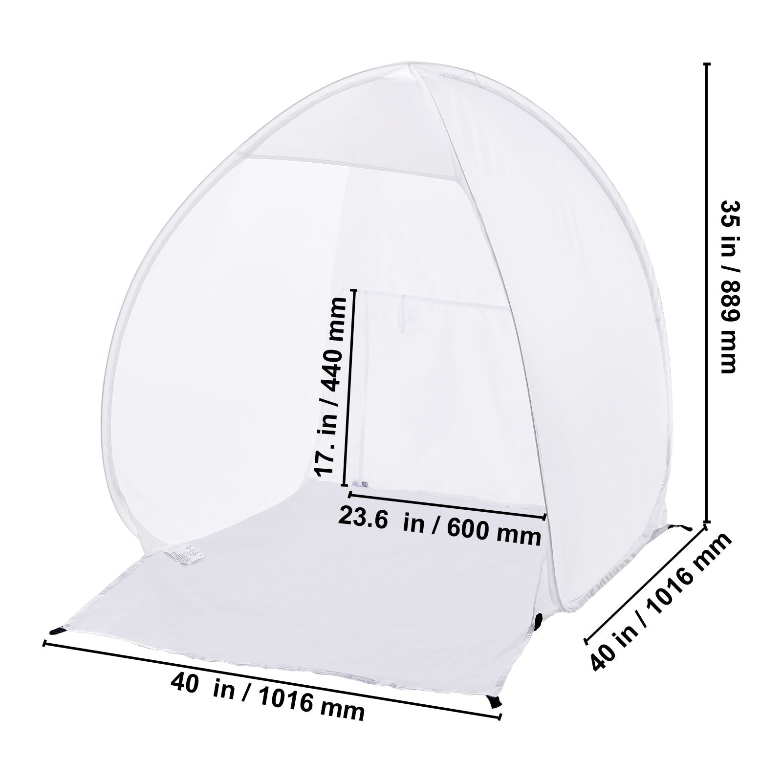 Spray Paint Shelter Portable Spray Paint Tent Booth 3.3 x 2.9 x 3.3ft Pop Up