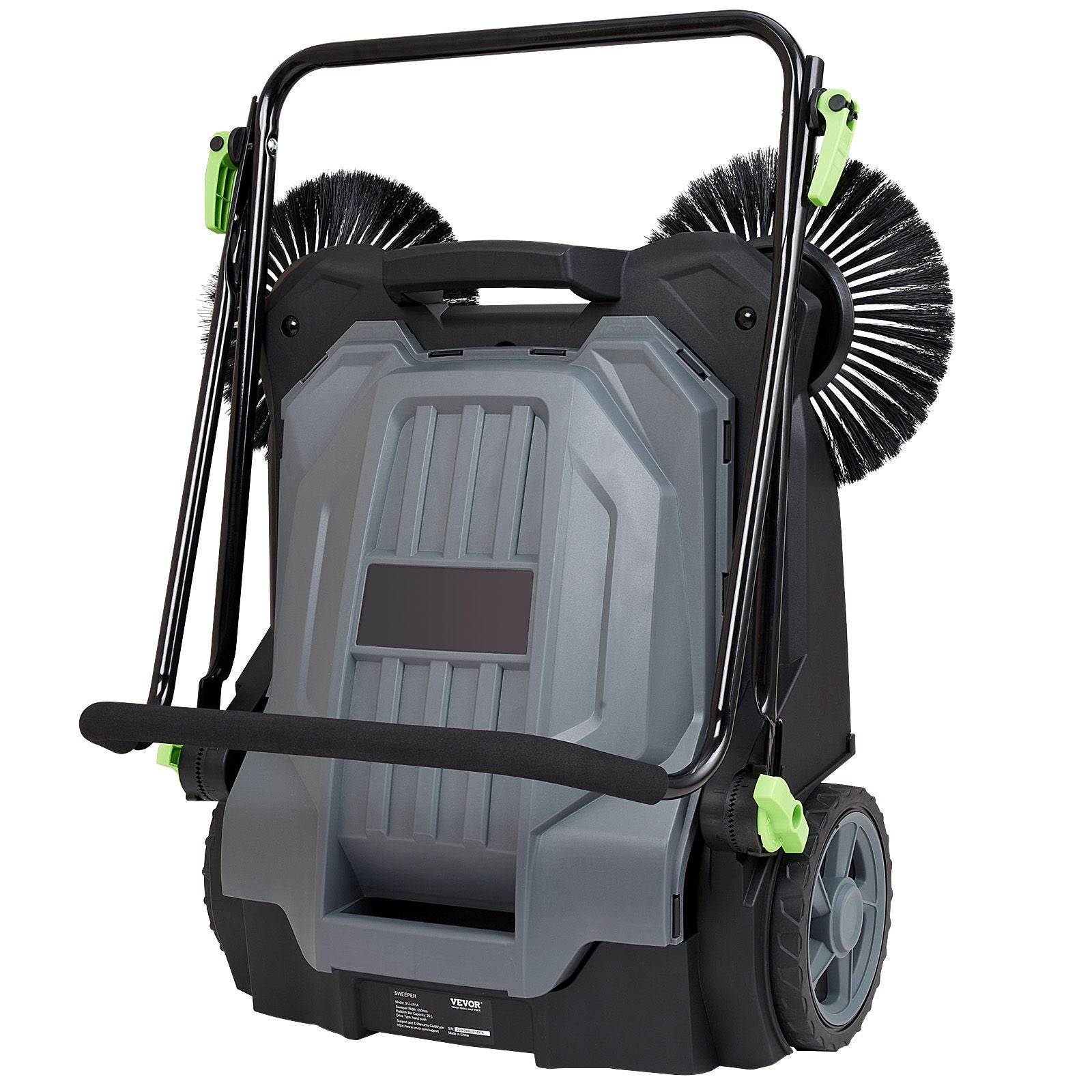 Walk-behind Hand Push Floor Sweeper 25.6