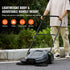 Walk-behind Hand Push Floor Sweeper 25.6" Width 5 Gallon Waste Container