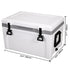 Insulated Portable Cooler, 49 L, Holds 50 Cans, Ice Retention Hard Cooler with Heavy Duty Handle, Ice Chest Lunch Box for Camping, Beach, Picnic, Travel, Outdoor, Keeps Ice for up to 6 Days