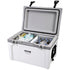 Insulated Portable Cooler, 49 L, Holds 50 Cans, Ice Retention Hard Cooler with Heavy Duty Handle, Ice Chest Lunch Box for Camping, Beach, Picnic, Travel, Outdoor, Keeps Ice for up to 6 Days