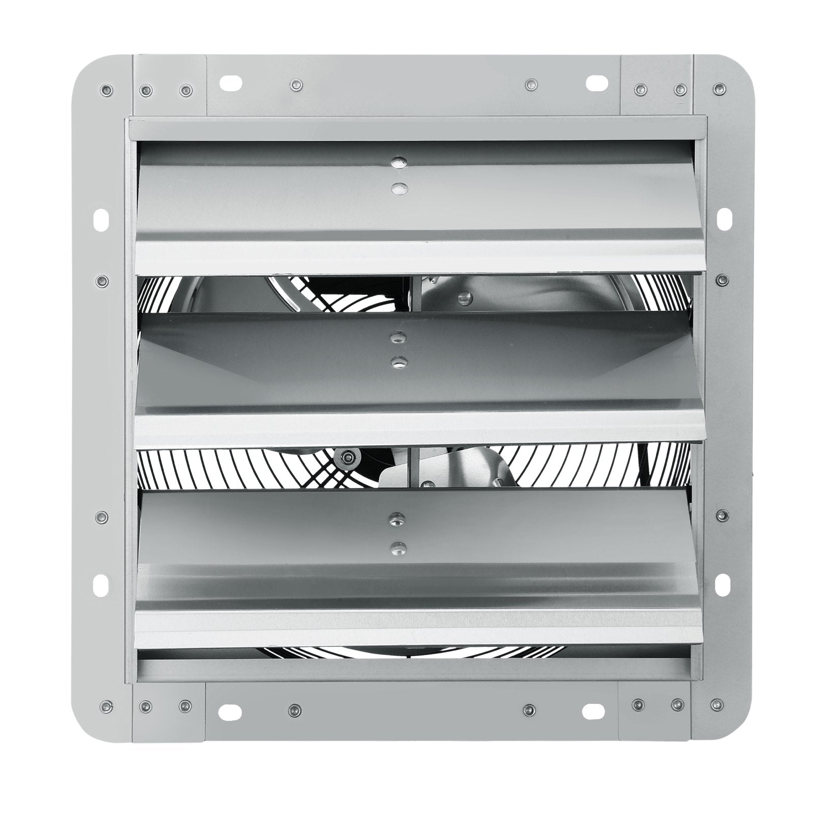 VEVOR Shutter Exhaust Fan, 305 mm High-speed 1400RPM 1084 CFM, Aluminum Wall Mount Attic Fan with AC-motor, Ventilation and Cooling for Greenhouses, Garages, Sheds, Shops