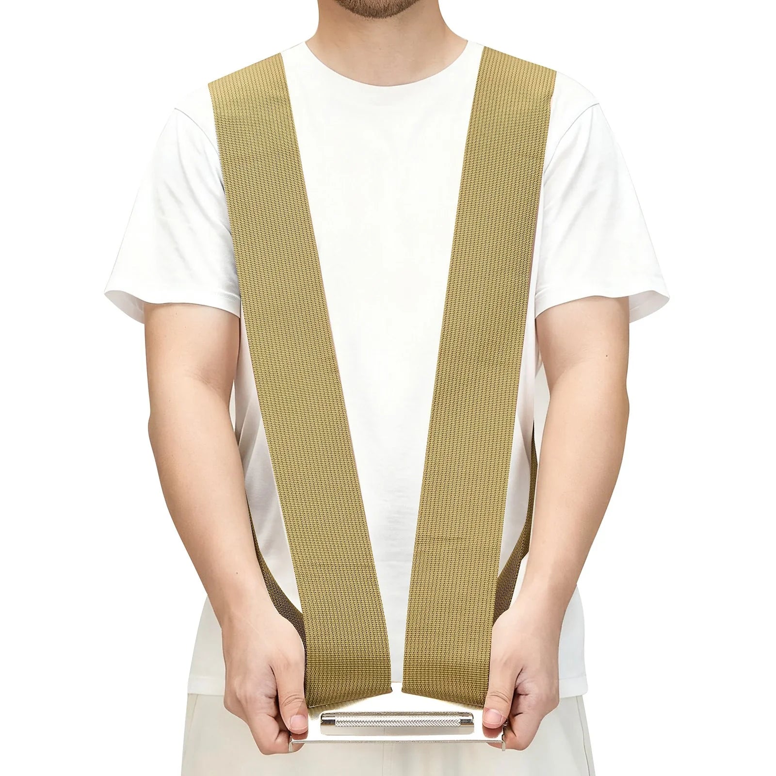 Moving Straps, 2-Person Lifting and Moving System with 2 Harness Straps, 1 Load-bearing Strap & 1 Handheld Strap, Adjustable Lifting Shoulder Straps Move Furniture Appliances Mattresses