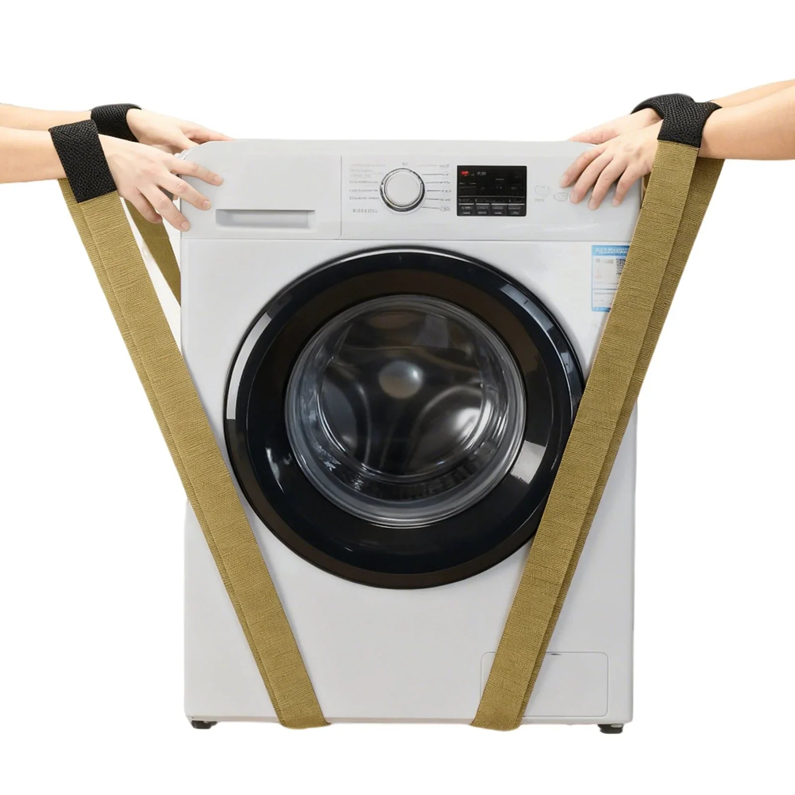 Moving Straps, 2-Person Lifting and Moving System with 2 Harness Straps, 2 Load-bearing Straps & 1 Handheld Strap, Adjustable Lifting Shoulder Straps Move Furniture Appliances Mattresses