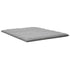 Japanese Tatami Mat, Queen Size Foldable Japanese Tatami Mattress, Futon Mattress with Storage Bag & Fastener, 9-Layer Floor Mat for Sleeping, Dorm, Meditation, Yoga, 2032 x 1524 x 63.5 mm, Gray
