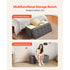 Foldable Storage Ottoman Bench Linen End Bed Seat with 660lbs Capacity