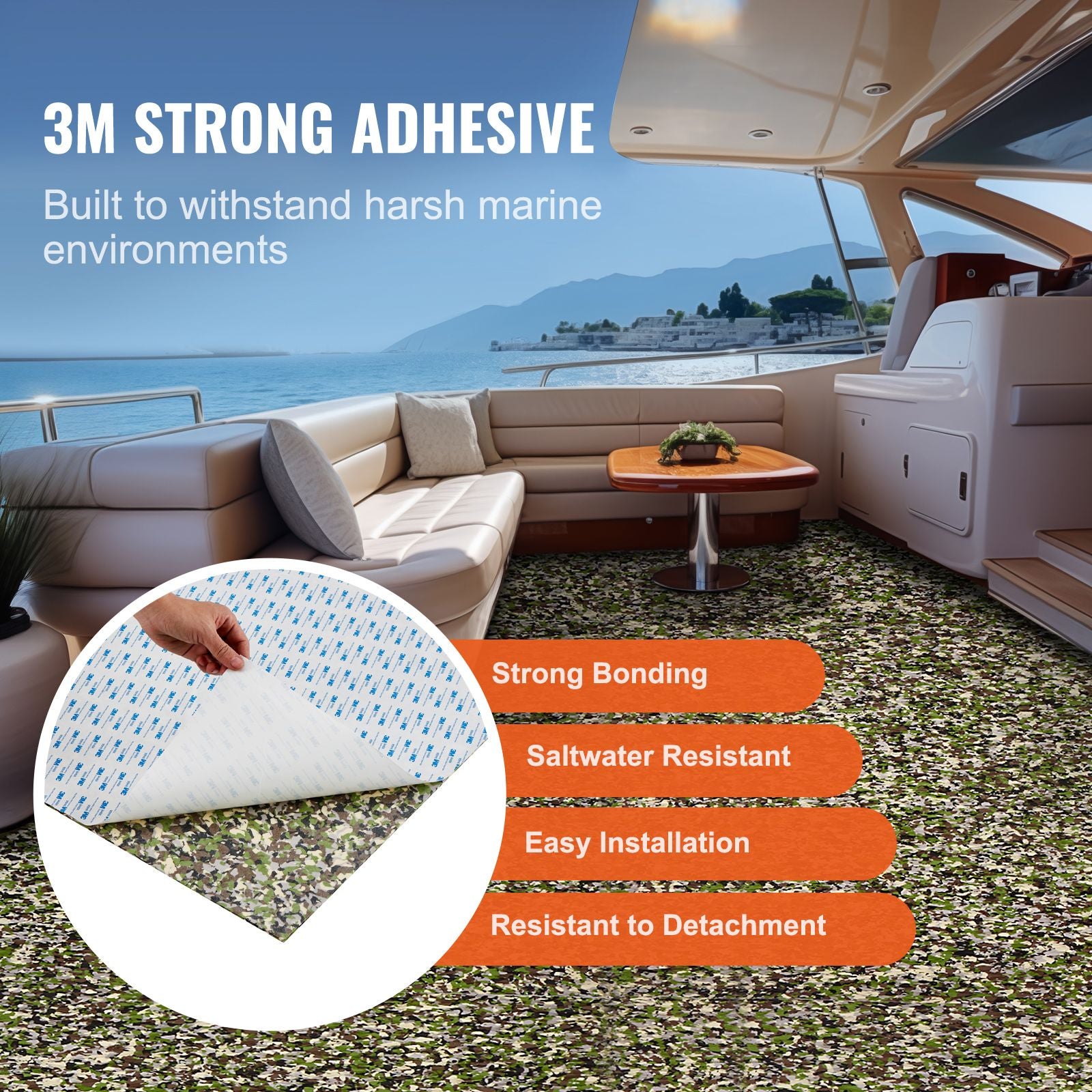 Boat Flooring, EVA Foam Boat Decking 94.5