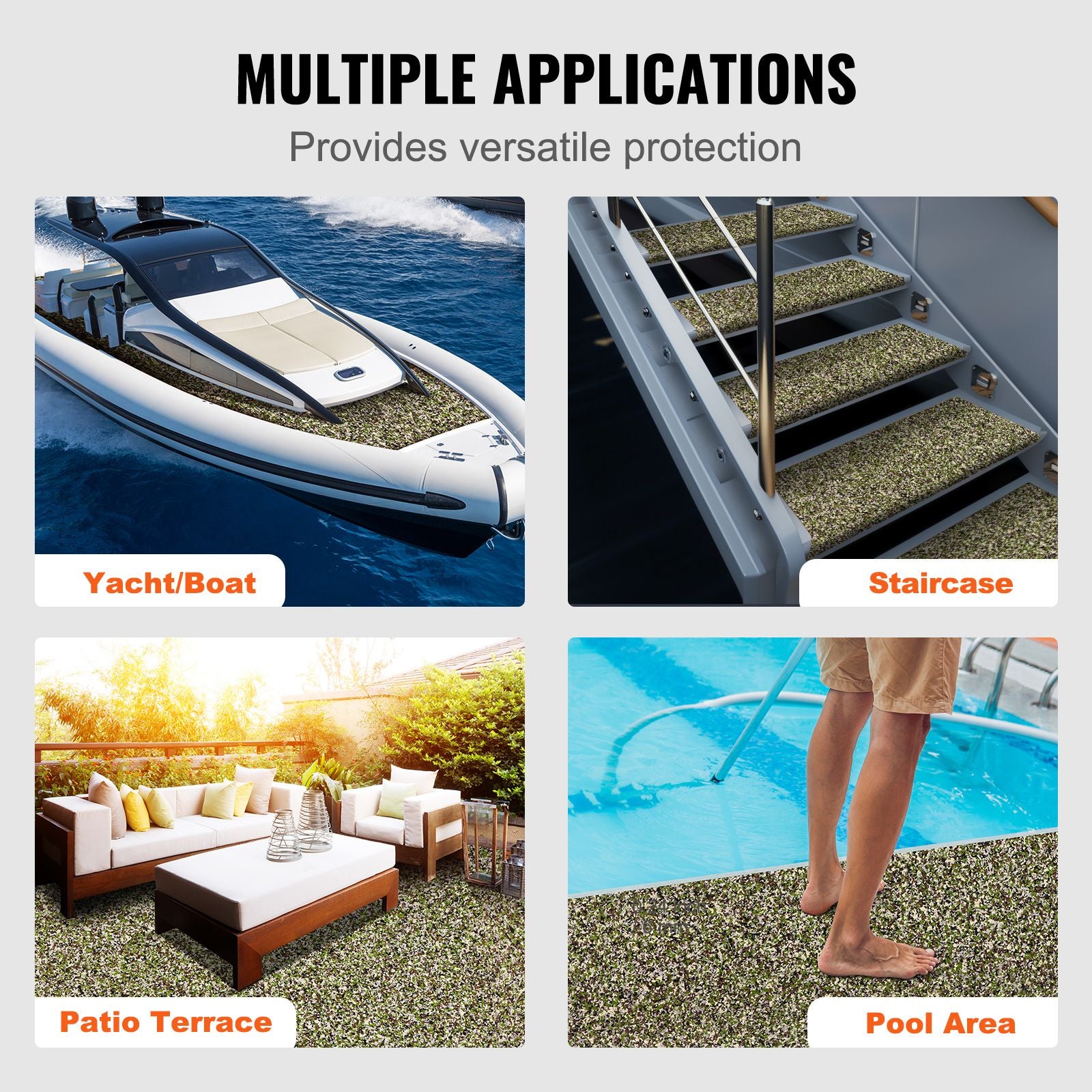 Boat Flooring, EVA Foam Boat Decking 94.5