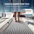 Boat Flooring, EVA Foam Boat Decking 94.5" x 35.4", Non-Slip Self-Adhesive Flooring, 23.2 sq.ft Marine Carpet for Boats, Yacht, Pontoon, Kayak Decking