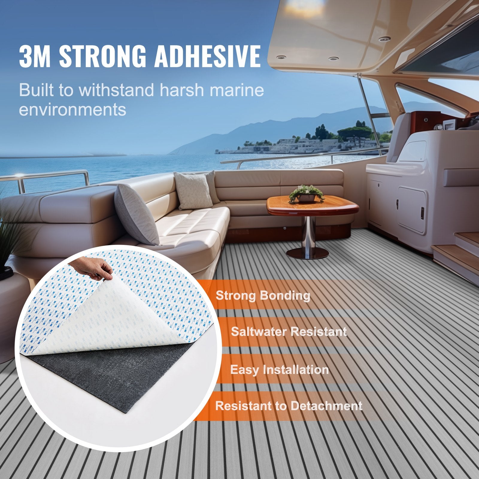 Boat Flooring, EVA Foam Boat Decking 94.5