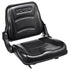 Universal Forklift Seat, Fold Down Tractor Seat with Adjustable Angle Back and Micro Switch, 16-34 cm Extended Slot Comfortable Forklift Seat for Tractor Loader Excavator