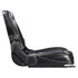 Universal Forklift Seat, Fold Down Tractor Seat with Adjustable Angle Back and Micro Switch, 16-34 cm Extended Slot Comfortable Forklift Seat for Tractor Loader Excavator