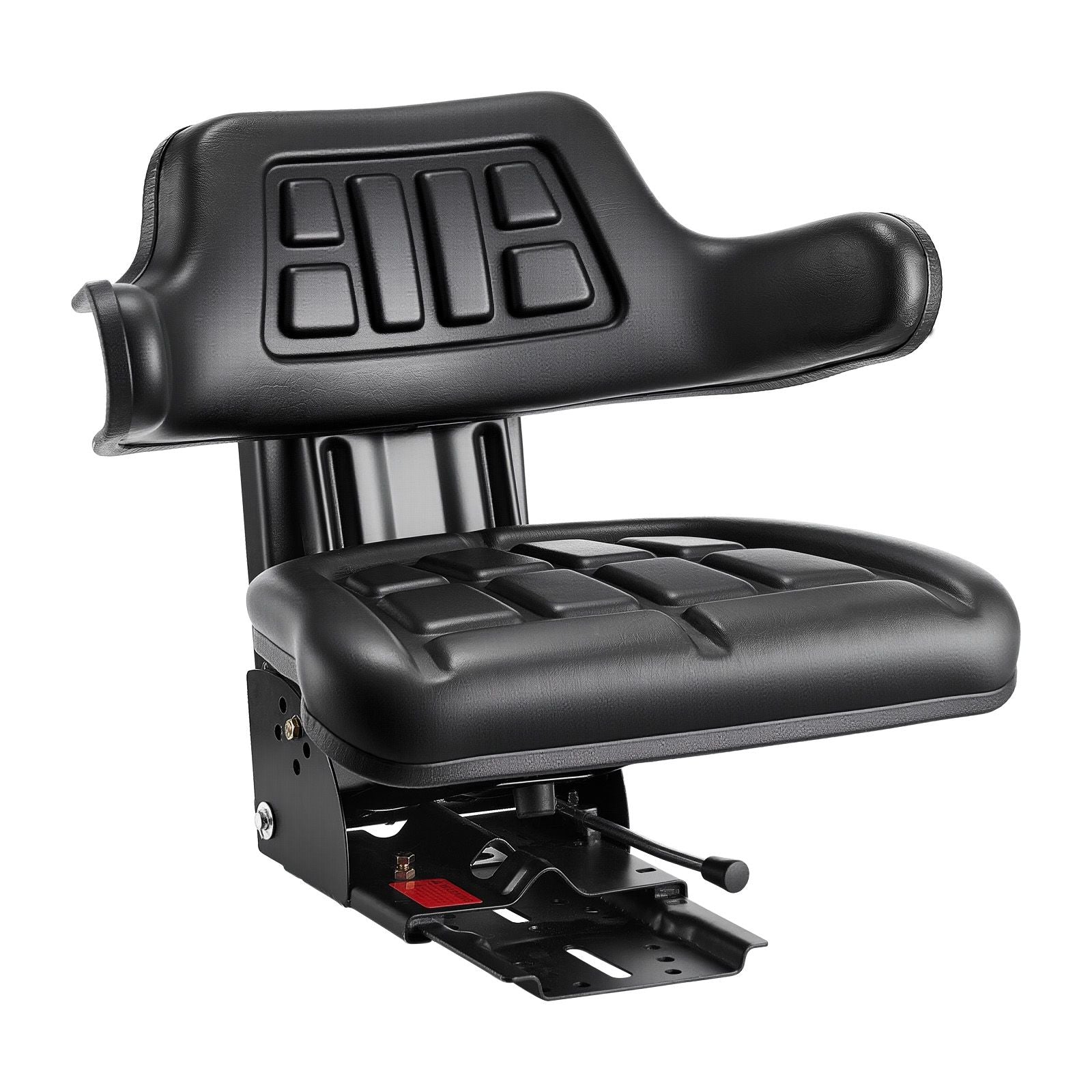 Universal Forklift Seat, Waterproof Tractor Suspension Seat with Adjustable Back, Secure Tractor Seat with Micro Switch, Widely Compatible Seat for Skid Loader Bulldozer