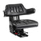 Universal Forklift Seat, Waterproof Tractor Suspension Seat with Adjustable Back, Secure Tractor Seat with Micro Switch, Widely Compatible Seat for Skid Loader Bulldozer