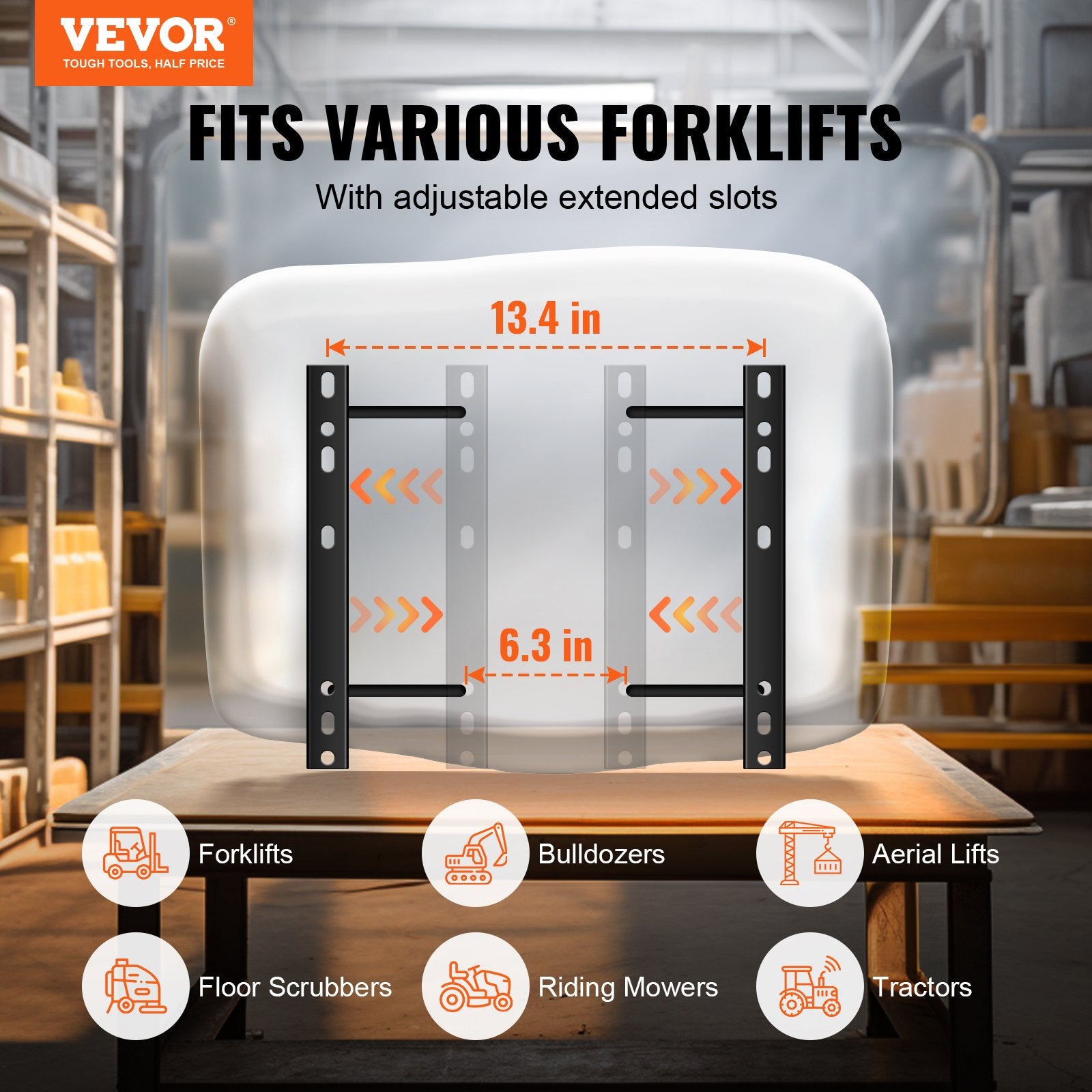 Universal Tracor Seat, Lawn Mower Seat with Micro Switch and Drainage Holes, 16-34 cm Extended Slot Tractor Seat for Tractor Loader Excavator