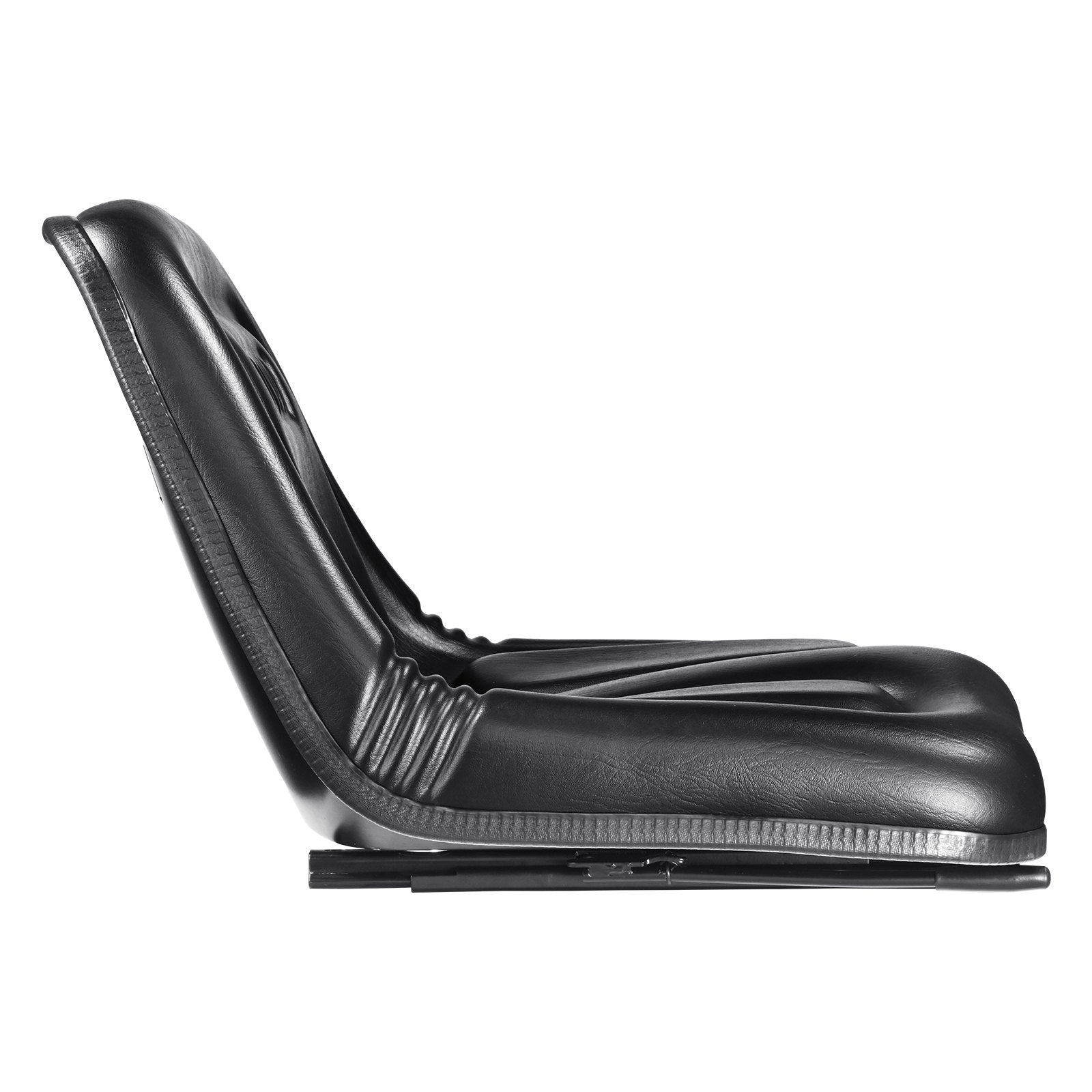 Universal Tracor Seat, Lawn Mower Seat with Micro Switch and Drainage Holes, 16-34 cm Extended Slot Tractor Seat for Tractor Loader Excavator