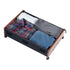 Under Bed Storage with Wheels, 650 x 460 x 180 mm Underbed Containers, Underbed Shoes Organizer with Lockable Wheels, Rolling Under the Bed Storage Bins for Clothes, Shoes, Blankets, 2 Pack