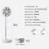12 Inch Foldable Oscillating Standing Fan with Remote Control, 4 Speed Adjustable Portable Desk Quiet Fan, 7200mah Rechargeable USB Small Fan, Folded Rotating Floor Fan for Bedroom Office Travel