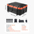 650L Waterproof Car Rooftop Cargo Carrier Bag 840D PVC with Lock & Anti-Slip Mat